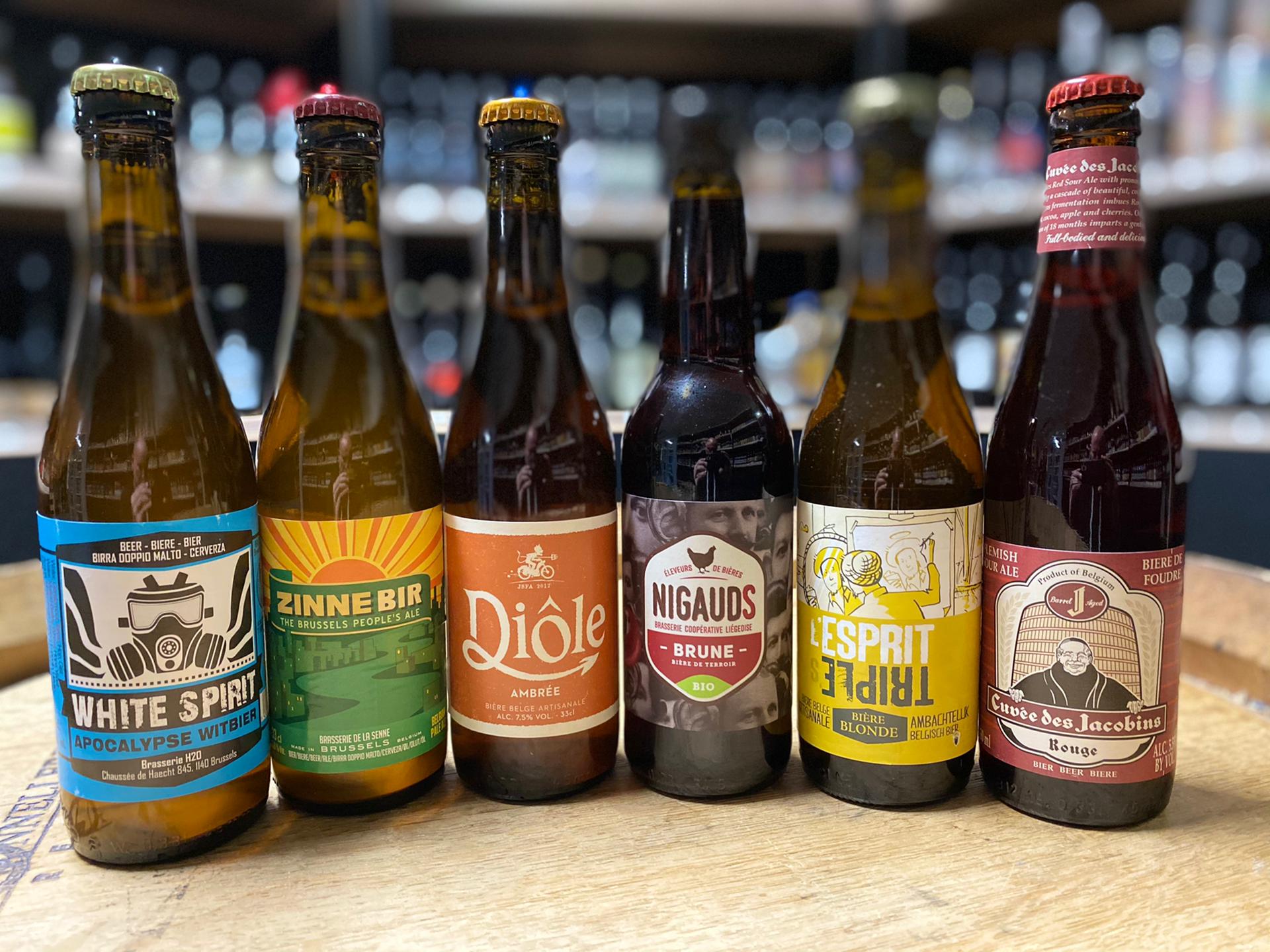 6 bières styles belge – Mi-Orge Mi-Houblon